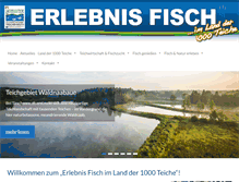 Tablet Screenshot of erlebnis-fisch.de